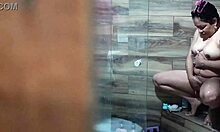 I come home and spy on my sister-in-law shaving before bathing, she gets excited and masturbates