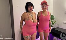 I can't stop staring at her huge jumping tits and shaking ass in this fetish preview