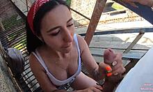 Pawg Teen Loves Risky Outdoor Fuck! Moan Loud!