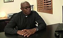 Binky bangs explores a surprising encounter with a huge black figure.