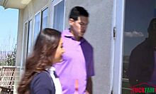 elle voneva in center of a sweet petite scene.