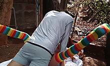 Leitinho na buceta da amiga sex toy