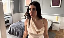 you're not going anywhere dressed like that, you're staying because i'm gonna fuck you, blowjob, deepthroat, and swallow your cum