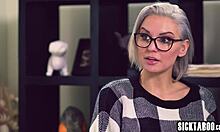 Marriage counselor Kenzie Taylor fucks couple Scarlett Sage and teen Asian