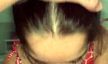 Wow, Debora Prado jerks off then gives sloppy blowjob!