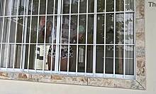 Busty Wife In Tight Clothes Gets Cum In Mouth While Cleaning