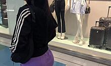 fan invites me at mall