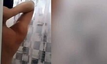 Cute Latina - Showering