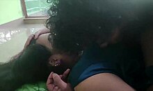 With sweet kisses and gentle touches