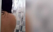 Cute Latina - Showering