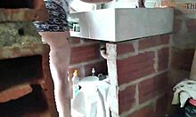 Spying On Stepmother Washing Clothes, Self-Pleasuring, Caught, Unexpected Outcome Part 1 With Lizi Love.