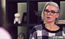 Marriage counselor Kenzie Taylor fucks couple Scarlett Sage and teen Asian