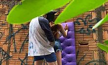 hand in ass of horny young slut