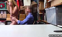 Slutty Blonde Fucks Hard