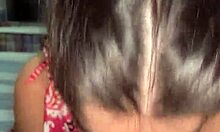 Wow, Debora Prado jerks off then gives sloppy blowjob!