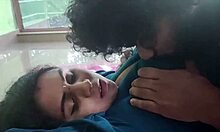 With sweet kisses and gentle touches