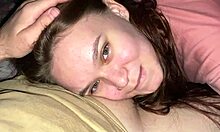 Late night cream mask for stepdaughter, pov blowjob ending with cum on face 😏.