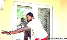 Hot curvy brunette Makayla Cox rides personal trainer Rome Major.