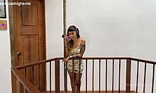 Blackmailed husband fucks lover's wet pussy to hide affair from wife