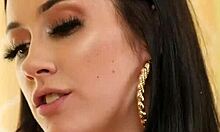 Milf facesits and toys teen's shaved pussy