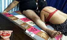 Neighbor's Girl Ambushed Behind Wall And Fucked Hard By Horny Boyfriend.