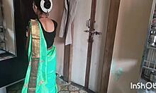 shivani in green saree 😊