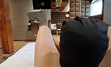 She has multiple orgasms from vaginal licking