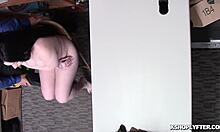 Big Tits Shoplifter Faces LP Officer in Store Encounter