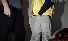 my stepmom watches me masturbate before we fuck 😈