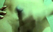 Shy Guy Overcomes Embarrassment While Masturbating in Work Bathroom