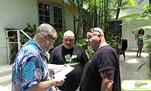 Tadople And Friends Pound Ameena Greens Pussy Roughly