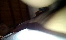 Rough missionary fuck and creampie to the cheating wife, then fucked again with clothes on in the motel.