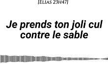 I take your pretty ass on the sand with cream fingering.