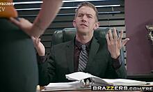 omg big tits lauren phillips gets naughty at work with danny d 😏