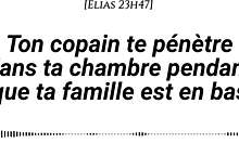 Romantic bar sex with cum in mouth