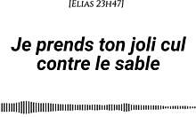 I take your pretty ass on the sand with cream fingering.