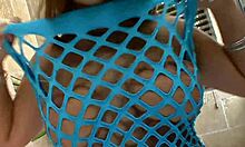 i feel so hot with this milf's great boobs dripping wet and clothes ripped off. she's teasing me with her pussy