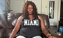 Olympic Athlete Althea Charless Interracial Casting with Big Ass Bent Over