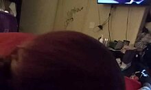 Blow job deep throat by wife