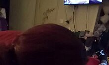 Blow job deep throat by wife