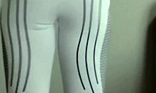 brag124wife update 4, gym cardio with my wife, may 29 2025, got a little wild