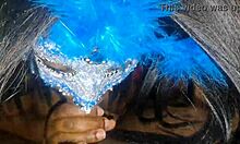 Masked Ebony Gives Blowjob and I Cum in Her Mouth?