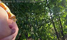 pregnant milf wife milking lactating boobs