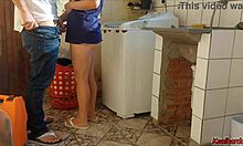 Married housewife pays washing machine technician intimately