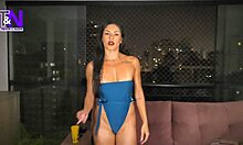This hot latina fucks really good and hard