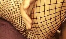 Rough Stockings Session Stretches Every Hole