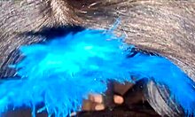 Masked Ebony Gives Blowjob and I Cum in Her Mouth?