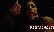 거친 스트랩온, 스트레이트 여자 첫 경험, 두 명의 젊은 18+ 걸레들 시드니 본디지