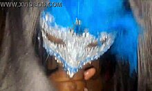 Masked Ebony Gives Blowjob and I Cum in Her Mouth?