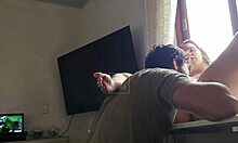 Big Ass Blonde Gets Fucked In The Kitchen